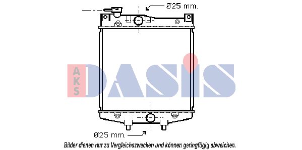 AKS DASIS Radiators, Motora dzesēšanas sistēma 360140N